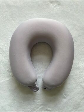 Travel Memory Foam Neck Pillow -Lavender